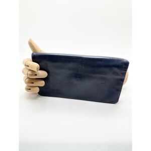 Vintage Buxton Nave Blue Top Grain Cowhide Women's Billfold Wallet
